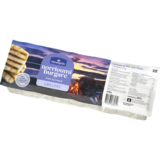 Grillostburgare Norrloumi 9x75gr
