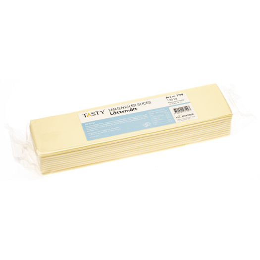 Emmentaler Cheese Slices 1,25kg
