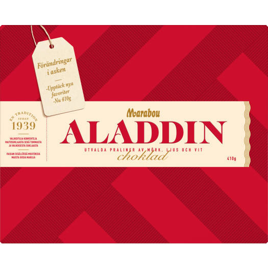 Marabou Aladdin 410g  4 Pack