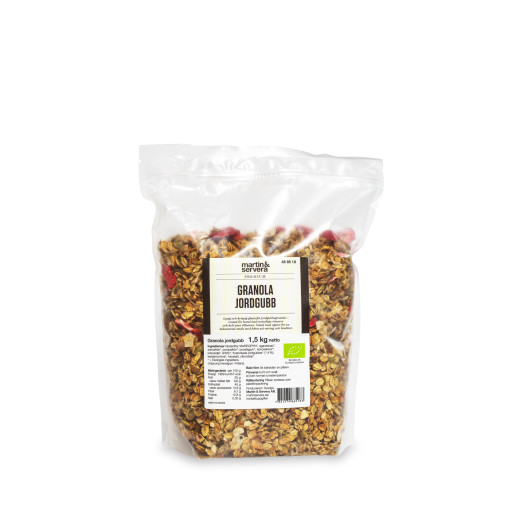Granola Jordgubb EKO Glutenfri 1,5kg