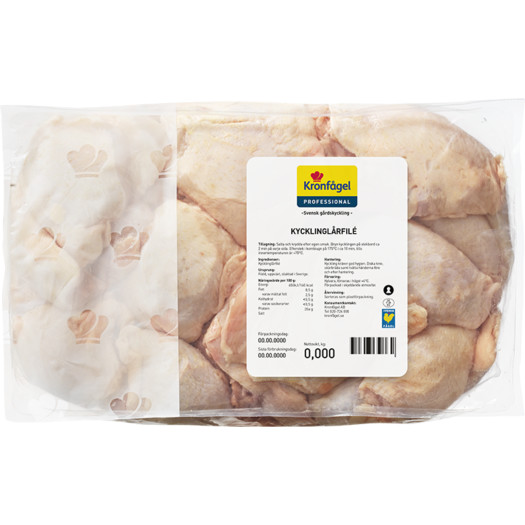 Kycklingl&aring;rfil&eacute; m skinn 2,5kg