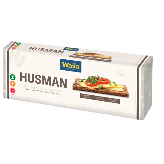 Kn&auml;ckebr&ouml;d Husman 520g