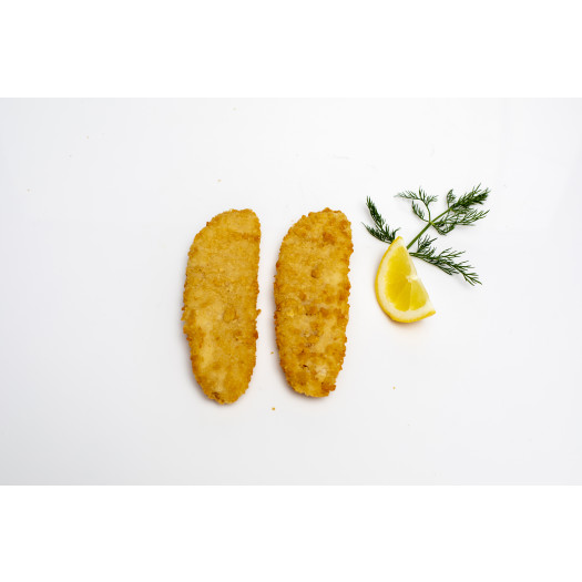 Spr&ouml;dbakad Alaska pollockfil&eacute; MSC 90-100g