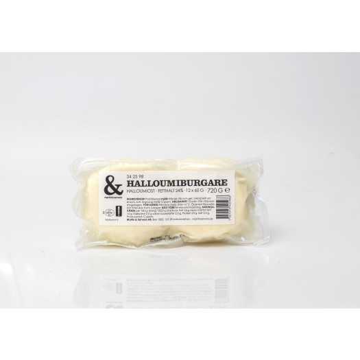 Halloumiburgare 12x60g