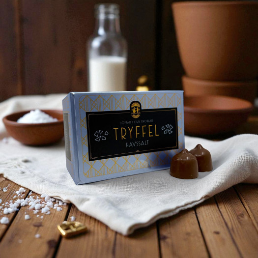 Chokladtryffel Havssalt 90g/9st