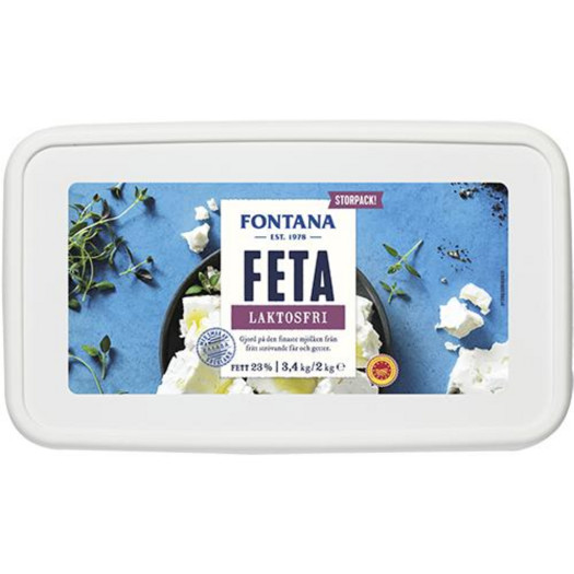 Fetaost laktosfri 2kg