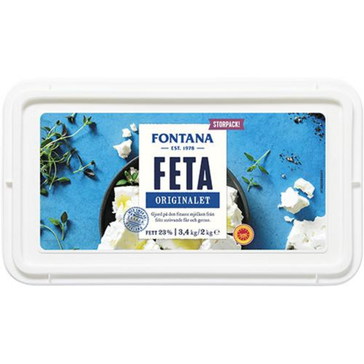 Fetaost hel 2kg