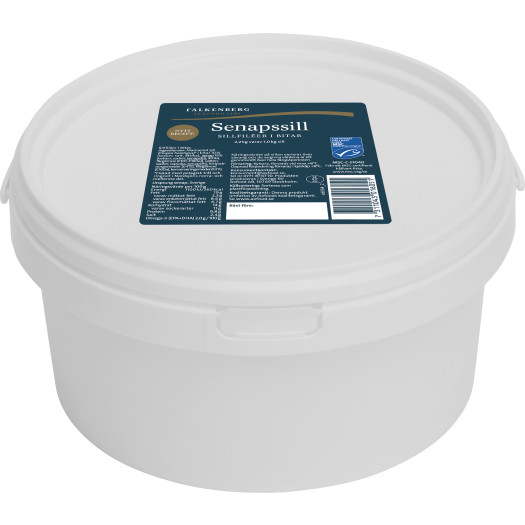 Senapssill bit kr&auml;mig MSC 2,2kg