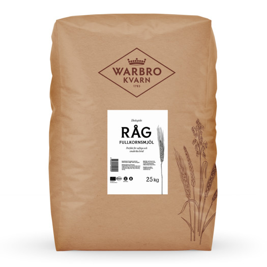 R&aring;g fullkornsmj&ouml;l 25kg