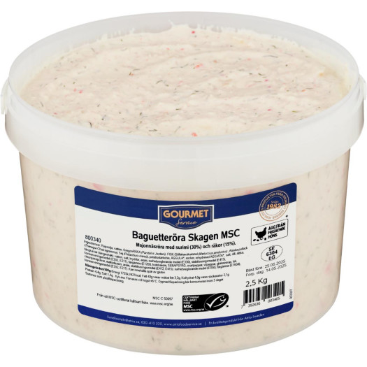 Baguetter&ouml;ra Skagen MSC 2,5kg