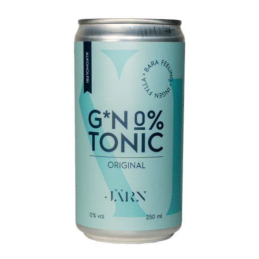 JÄRN G*N & Tonic alkfri 25cl