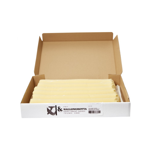 Hallongrotta kakdeg i st&auml;nger 540g