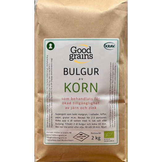 Bulgur av korn HT 2kg