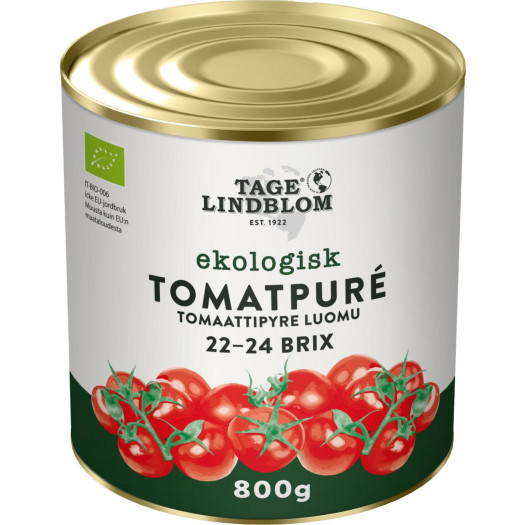 Tomatpur&eacute; Eko 22-24 Brix 800g