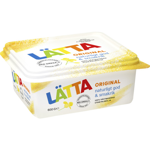 L&auml;tta Original V&auml;xtbaserat Margarin 600g