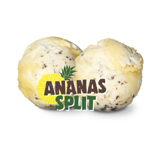 Skopglass Ananas split 5L