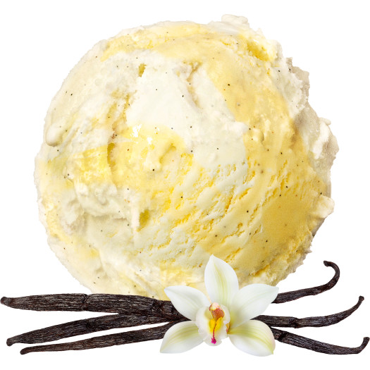 Gr&auml;ddglass V&aring;r finaste vanilj 5L