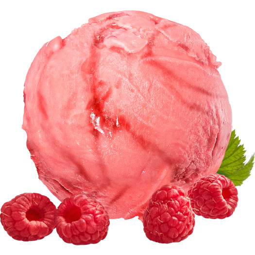 Hallonsorbet 5L