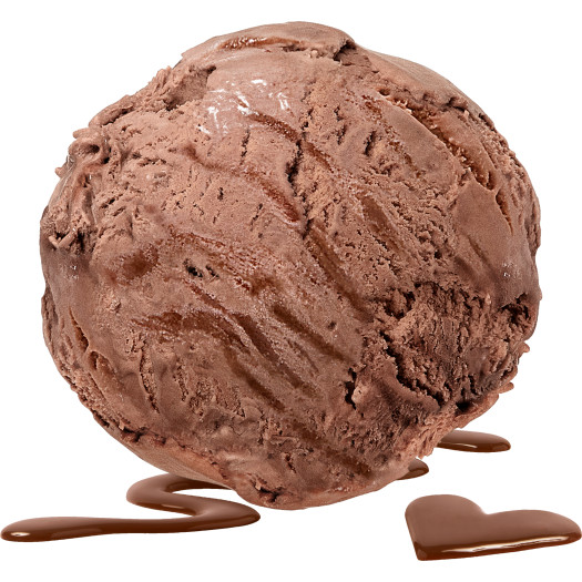 Gr&auml;ddglass choklad ljus laktosfri 5L