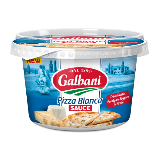 Pizza Bianca pizzas&aring;s vit 28% 2dl