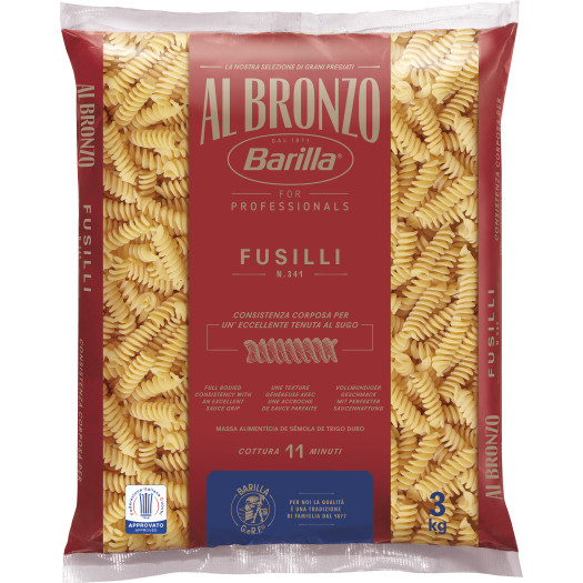 Pasta Fusilli Al Bronzo 3kg