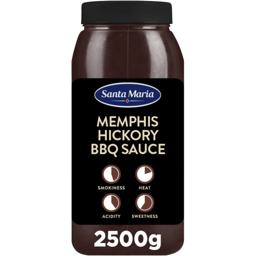 BBQ S&aring;s Memphis Hickory Style 2,5kg