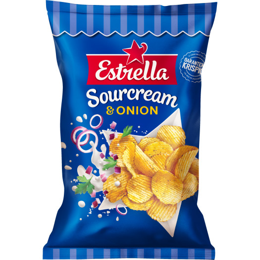 Sourcream and Onionchips 40g