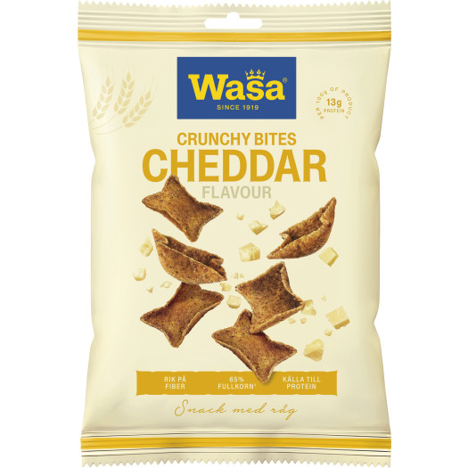 Crunchy Bites Cheddar 100g