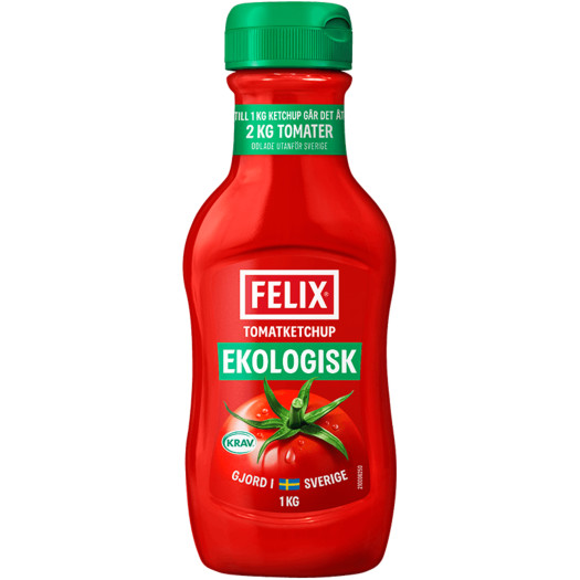 Ketchup Felix plastflaska 1kg