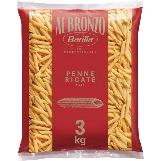 Pasta Penne Rigate Al Bronzo 3kg