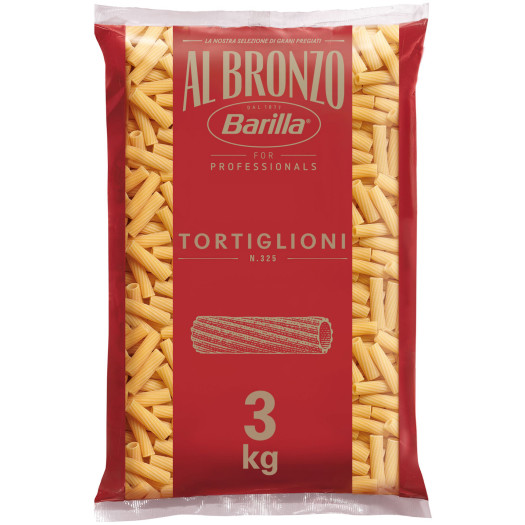 Pasta Tortiglioni Al Bronzo 3kg