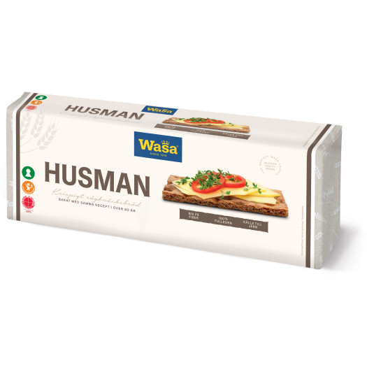 Kn&auml;ckebr&ouml;d Husman 520g