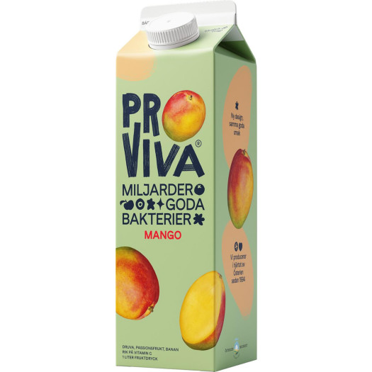 ProViva Fruktdryck Mango 1L