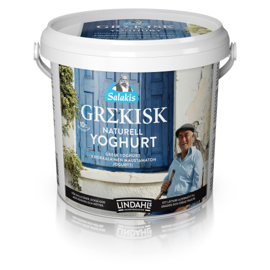 Yoghurt grekisk avrunnen 10% 5kg