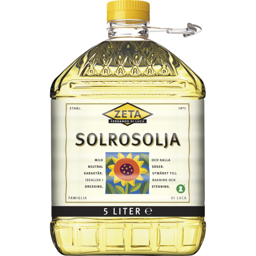 Solrosolja 5liter