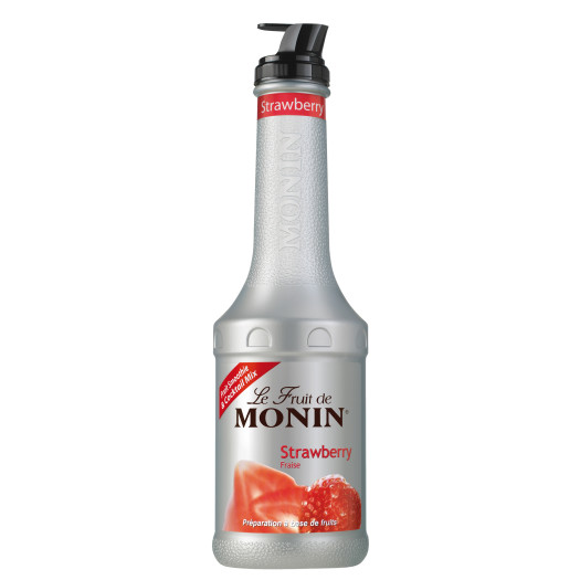 Puré jordgubb Monin flaska 1L