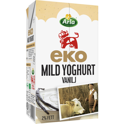 Yoghurt mild vanilj 2% 1kg