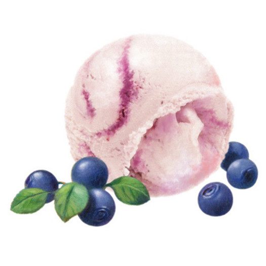 Gräddglass blåbär 5liter