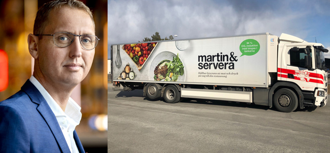 Martin & Servera Logistik tar sjumilakliv mot fossilfria transporter