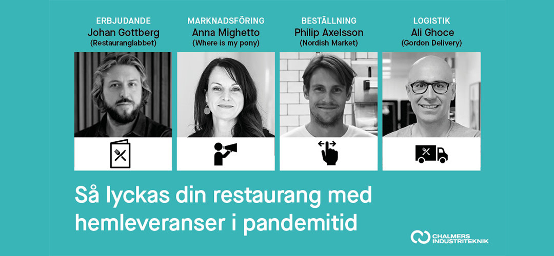 Webbinarium - Så lyckas din restaurang med hemleveranser i pandemitid