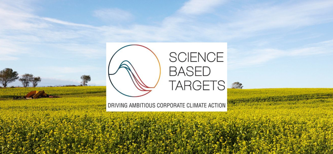 V&aring;ra ambiti&ouml;sa klimatm&aring;l godk&auml;nda av Science Based Targets initiative