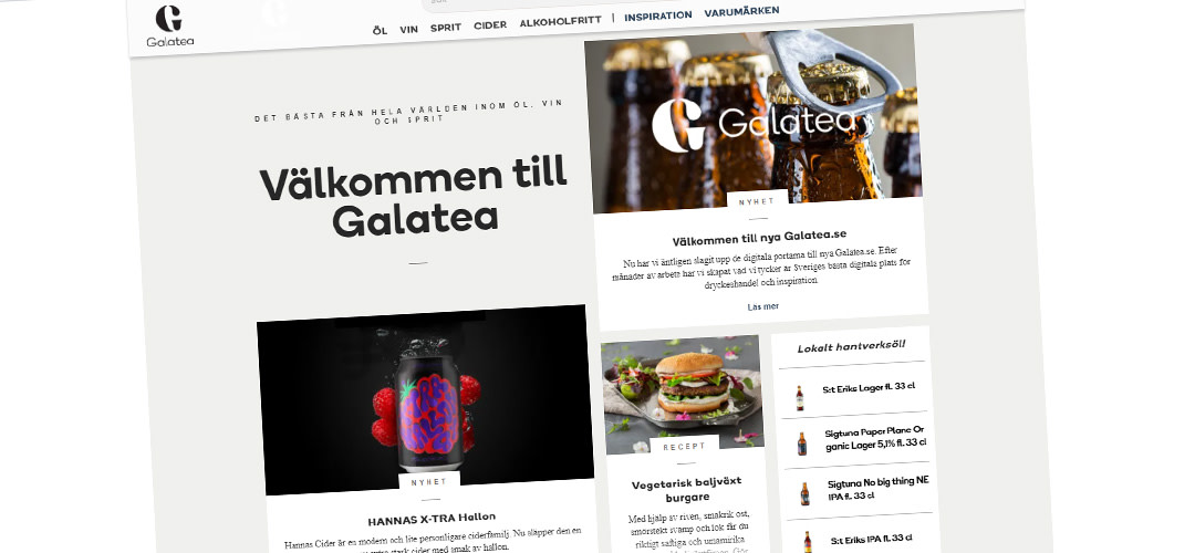 Galatea lanserar ny e-handel för restaurangbranschen