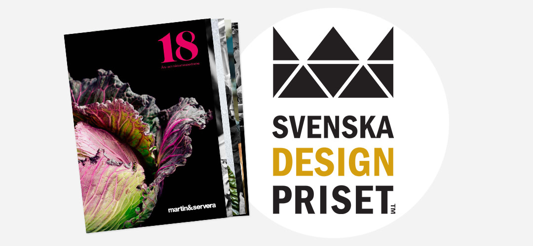 Nominering till Svenska Designpriset 2019