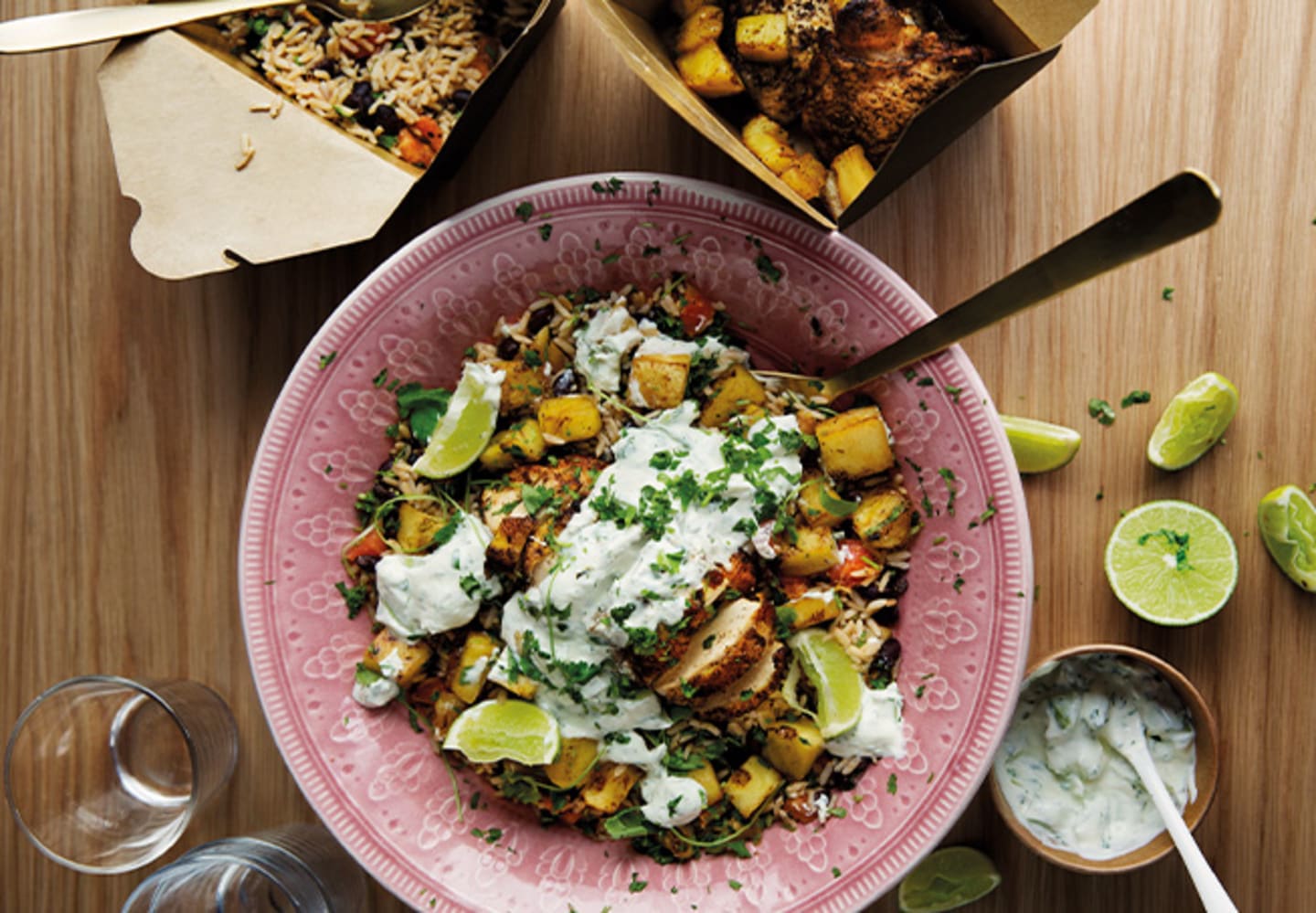 Jamaican jerk kyckling