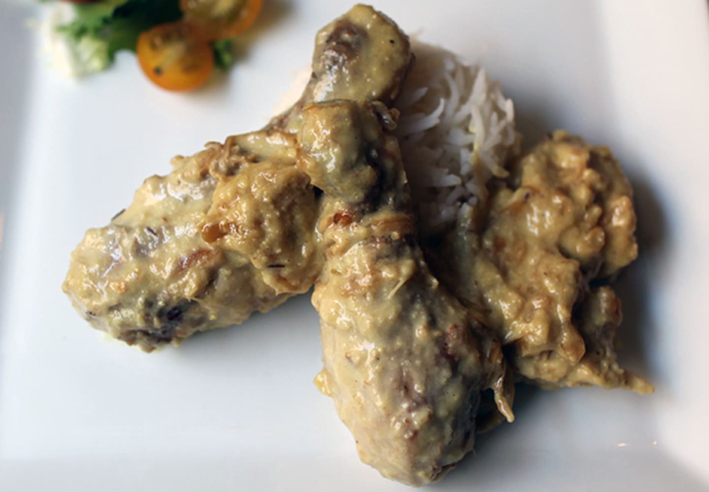 Vit kyckling curry Rezala