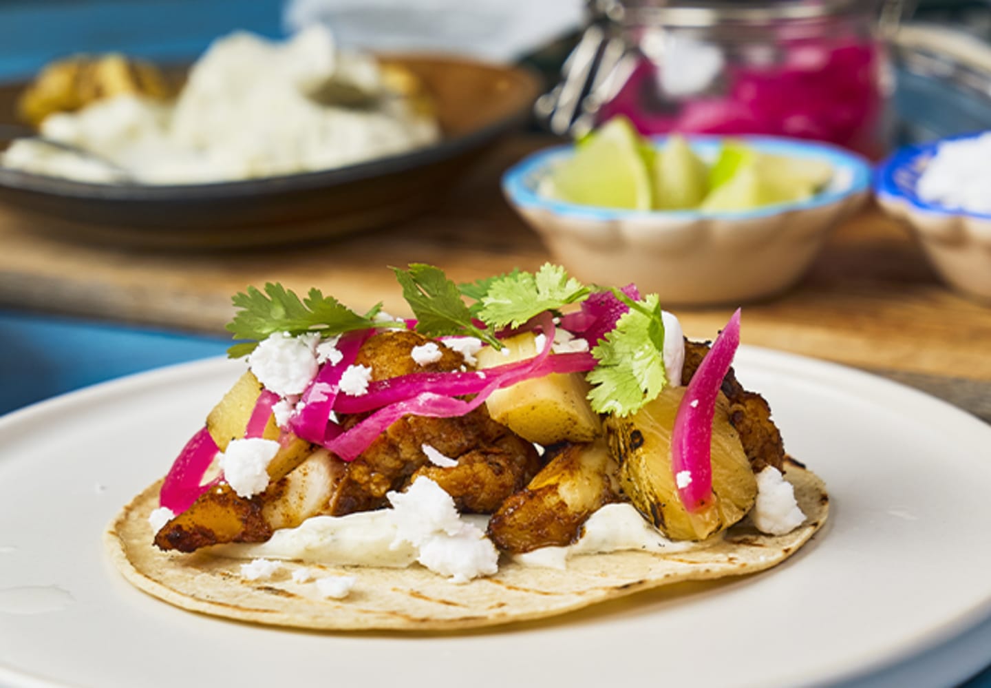 Blomkål Pastor Taco
