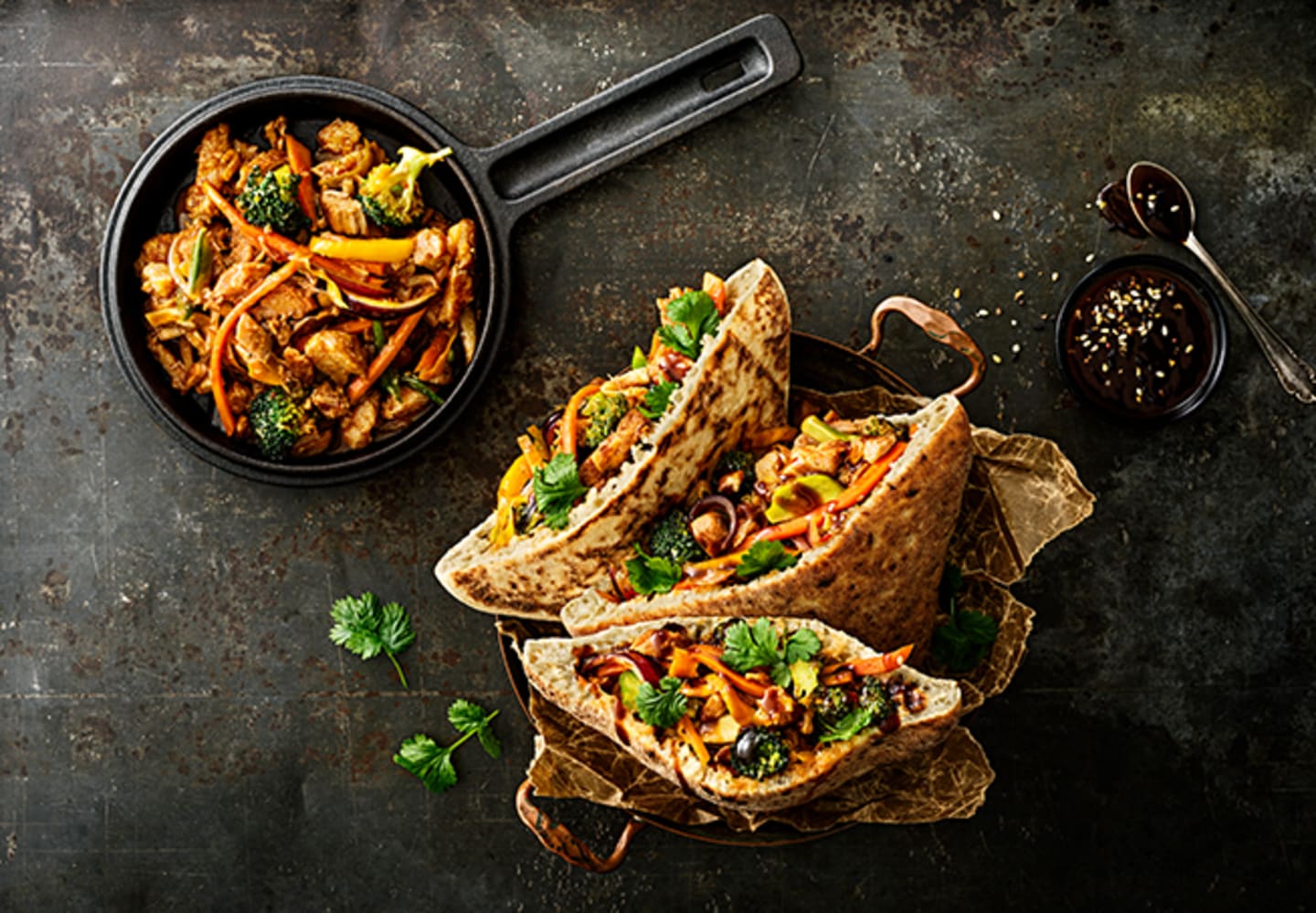 Chicken Hoisin Naanta