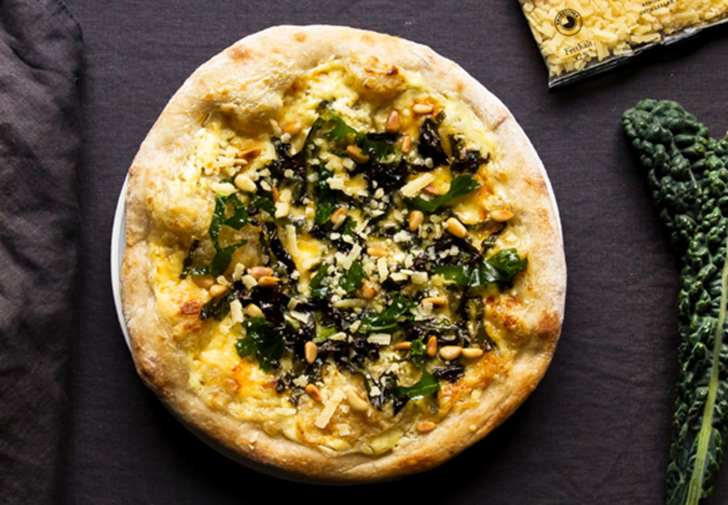 Grönkålspizza med Västerbottensost®
