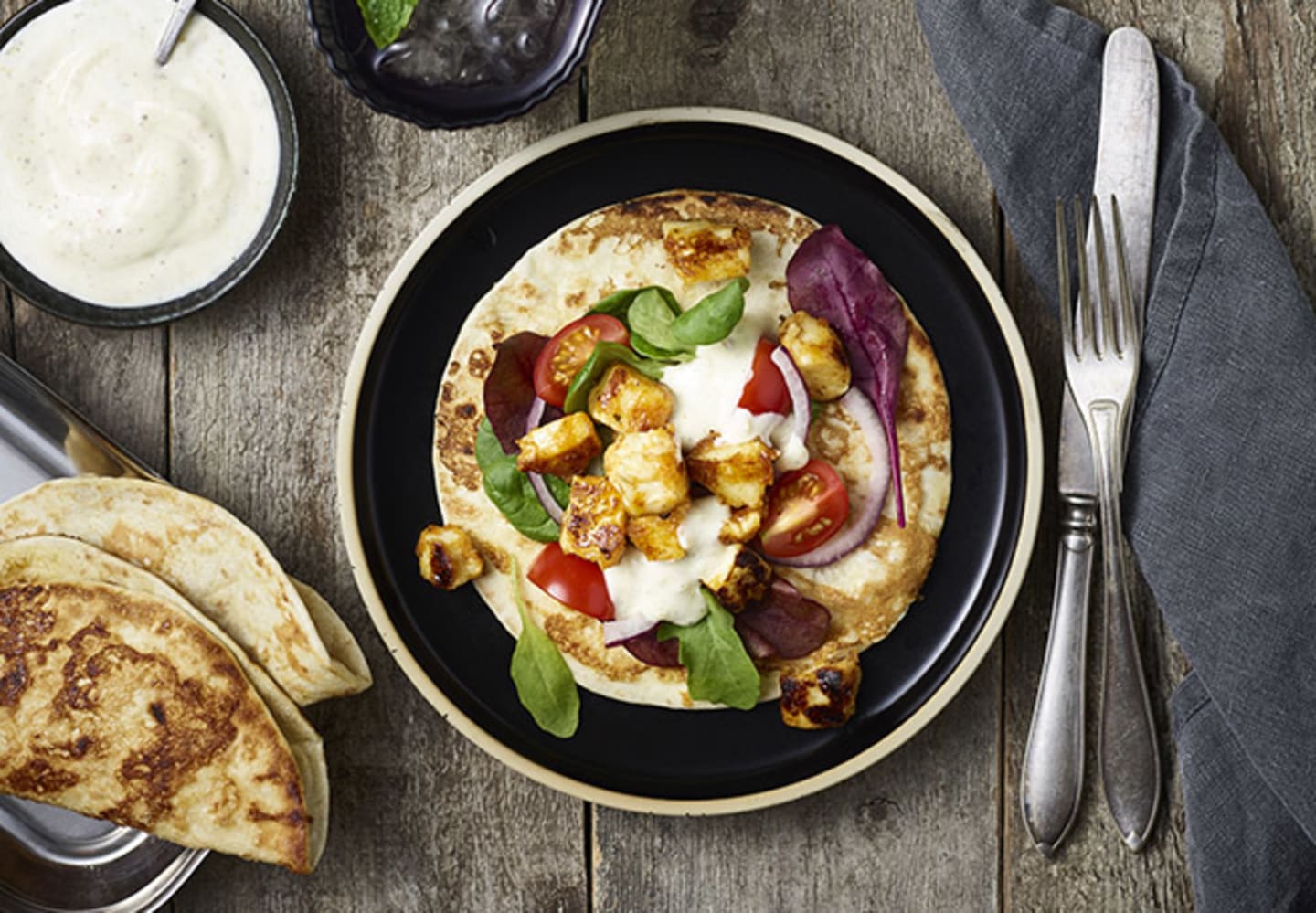 Veggie Tikka Tacos