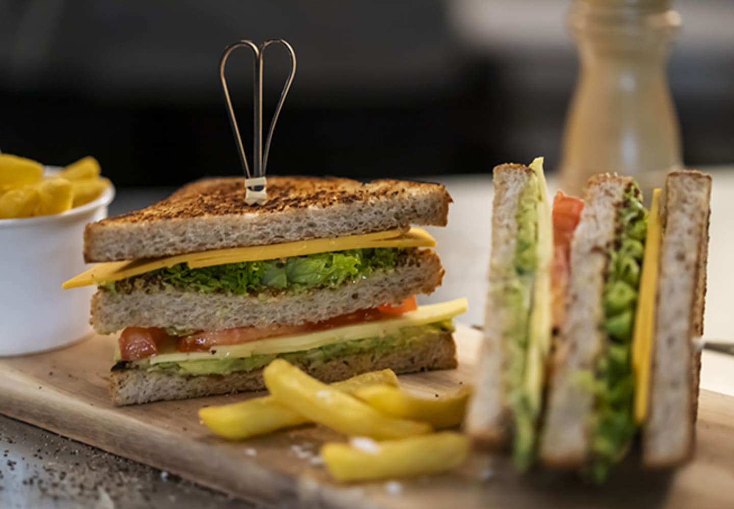 Avocado Club Sandwich
